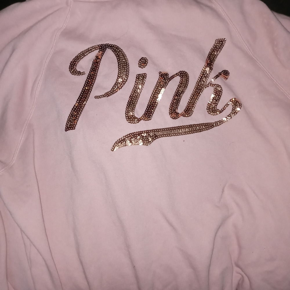 Pink hoodie